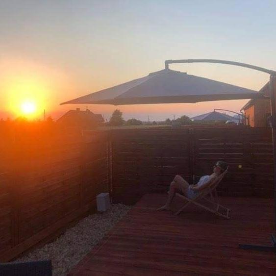 Domki Strzezenice Buitenkant foto