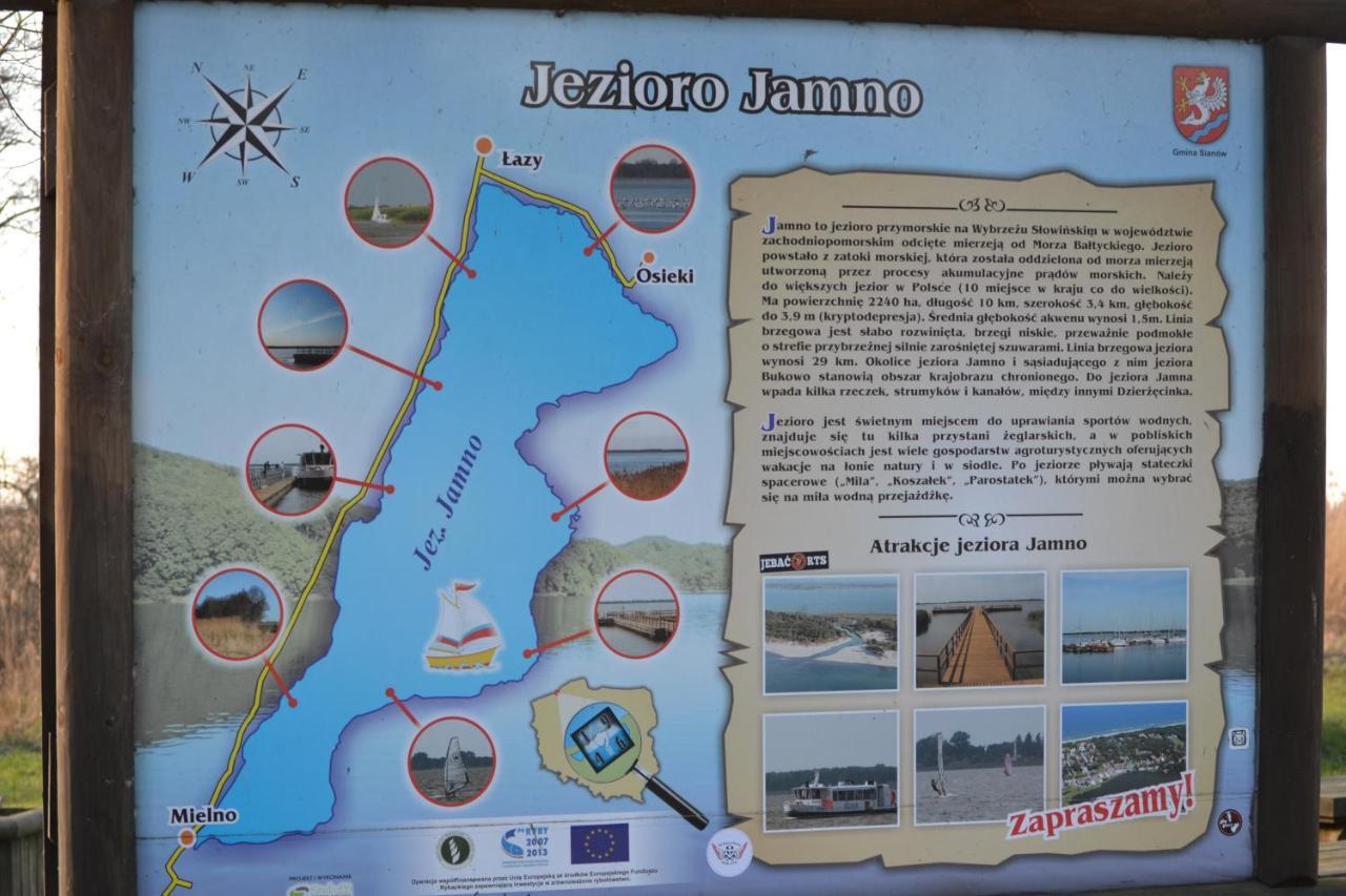 Domki Strzezenice Buitenkant foto